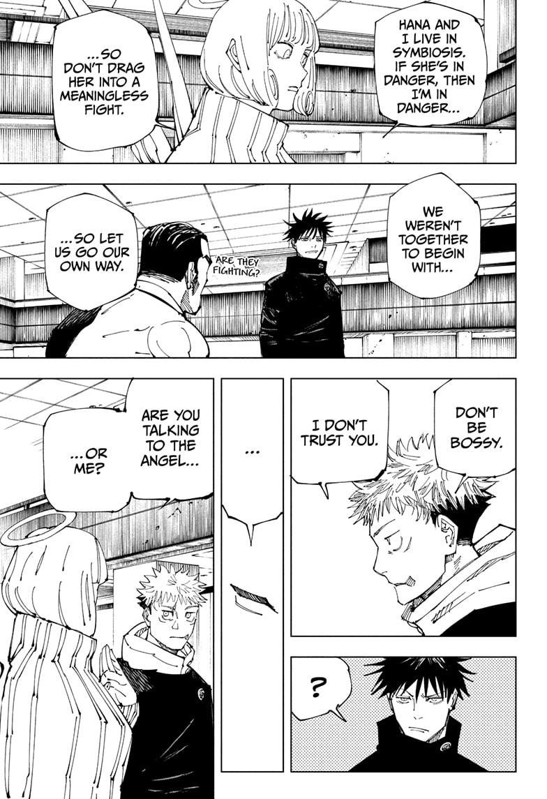 JuJutsu Kaisen Manga Chapter 210