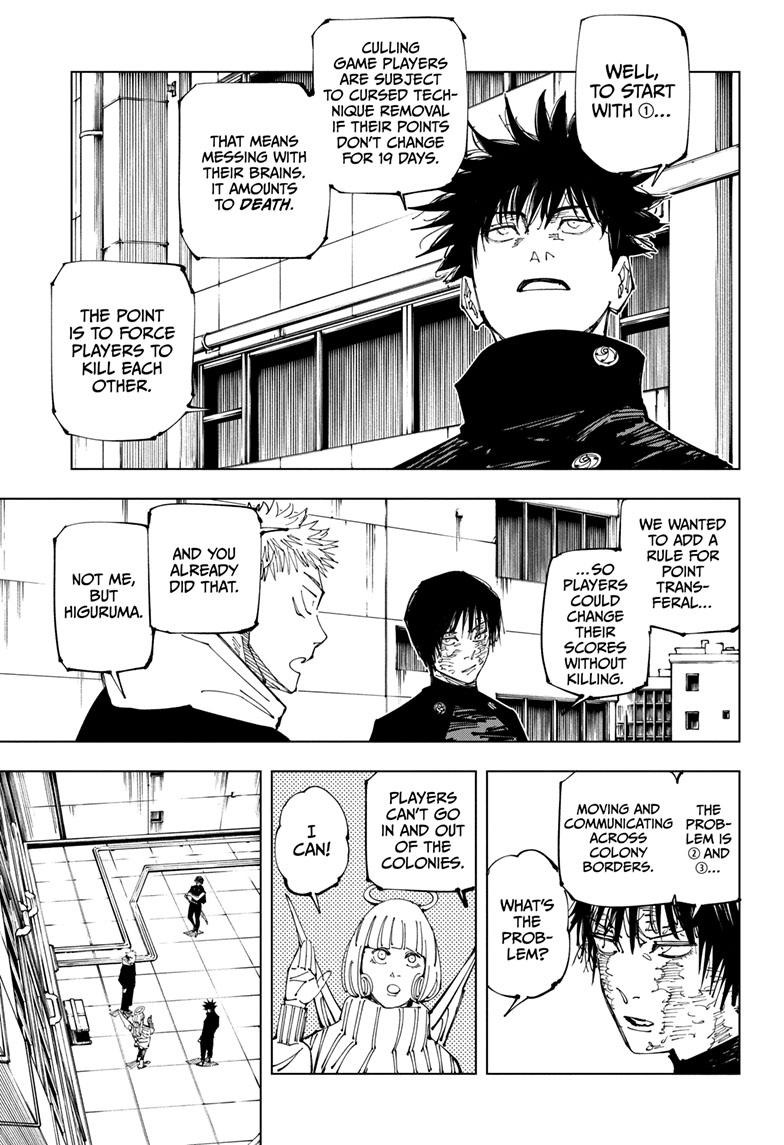JuJutsu Kaisen Manga Chapter 211