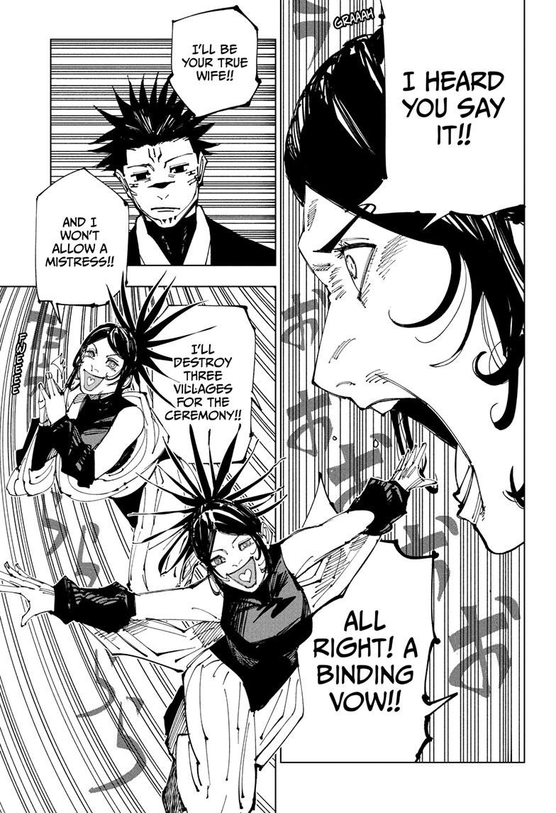 JuJutsu Kaisen Manga Chapter 217