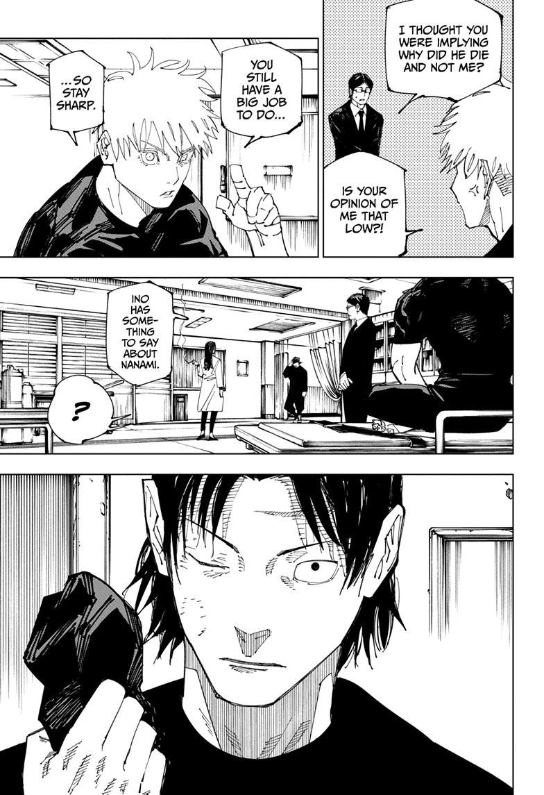 JuJutsu Kaisen Manga Chapter 222
