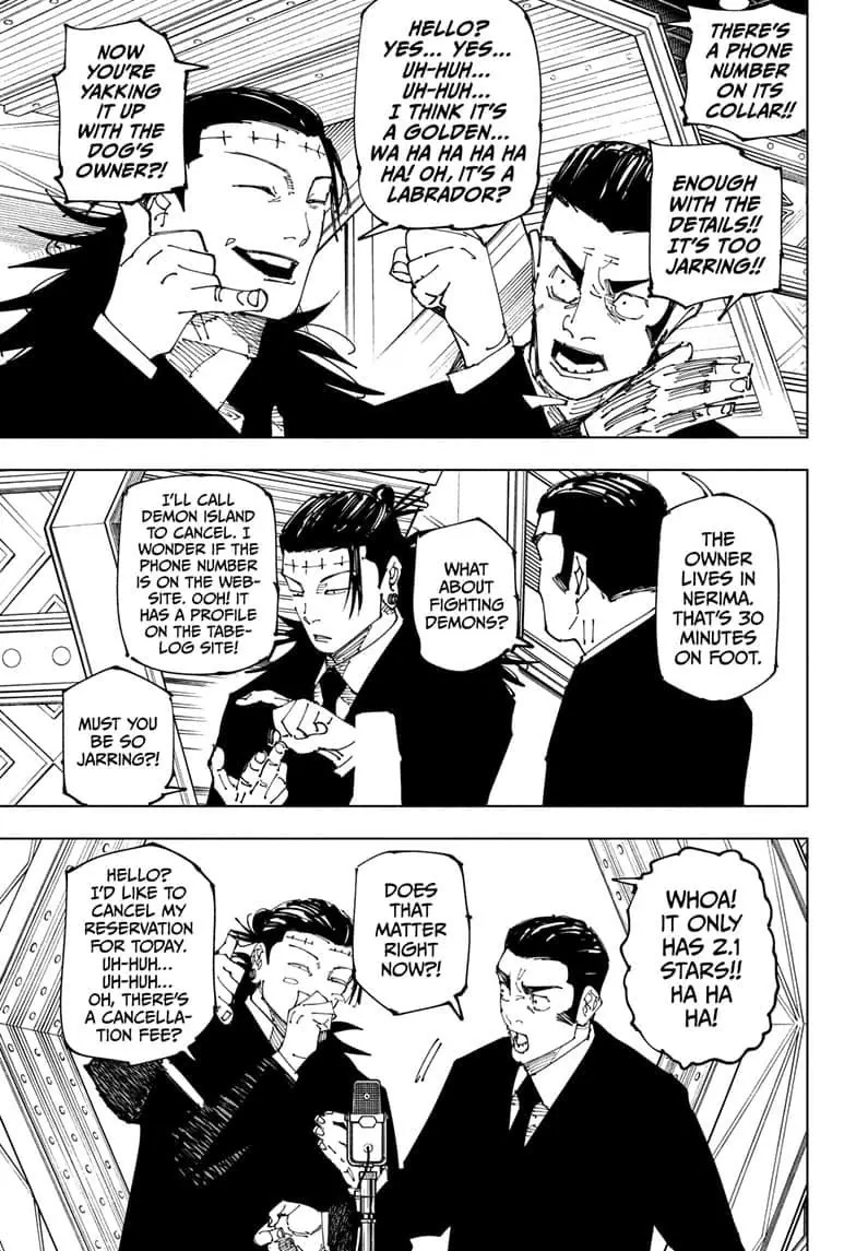JuJutsu Kaisen Manga Chapter 243