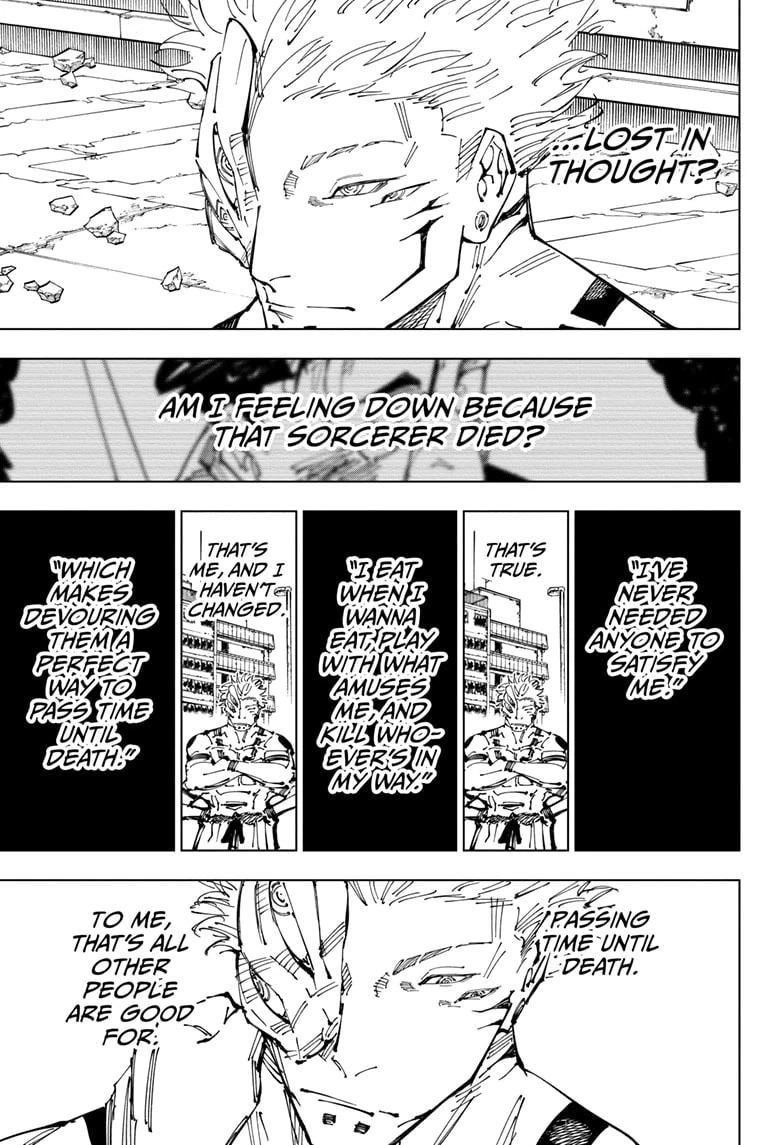 JuJutsu Kaisen Manga Chapter 248