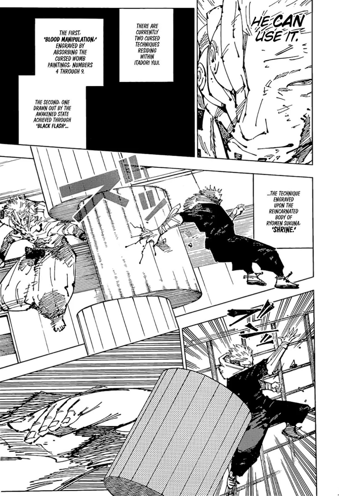 JuJutsu Kaisen Manga Chapter 257