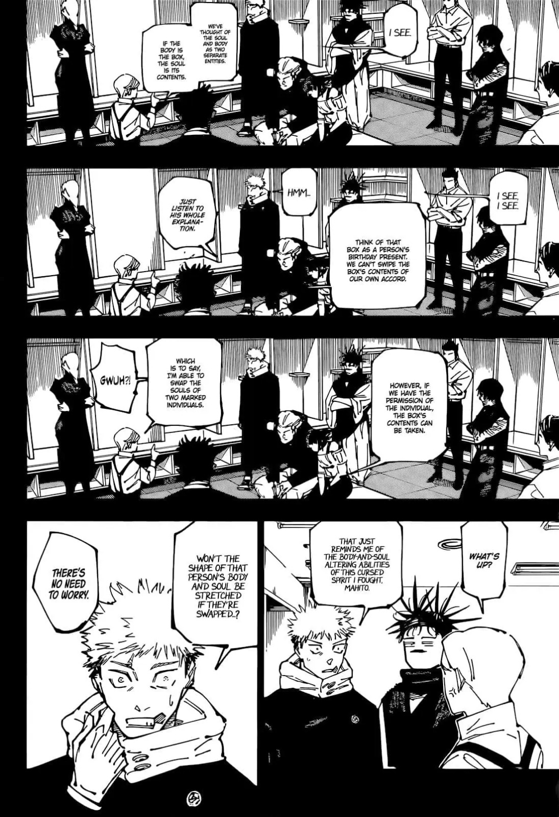 JuJutsu Kaisen Manga Chapter 258