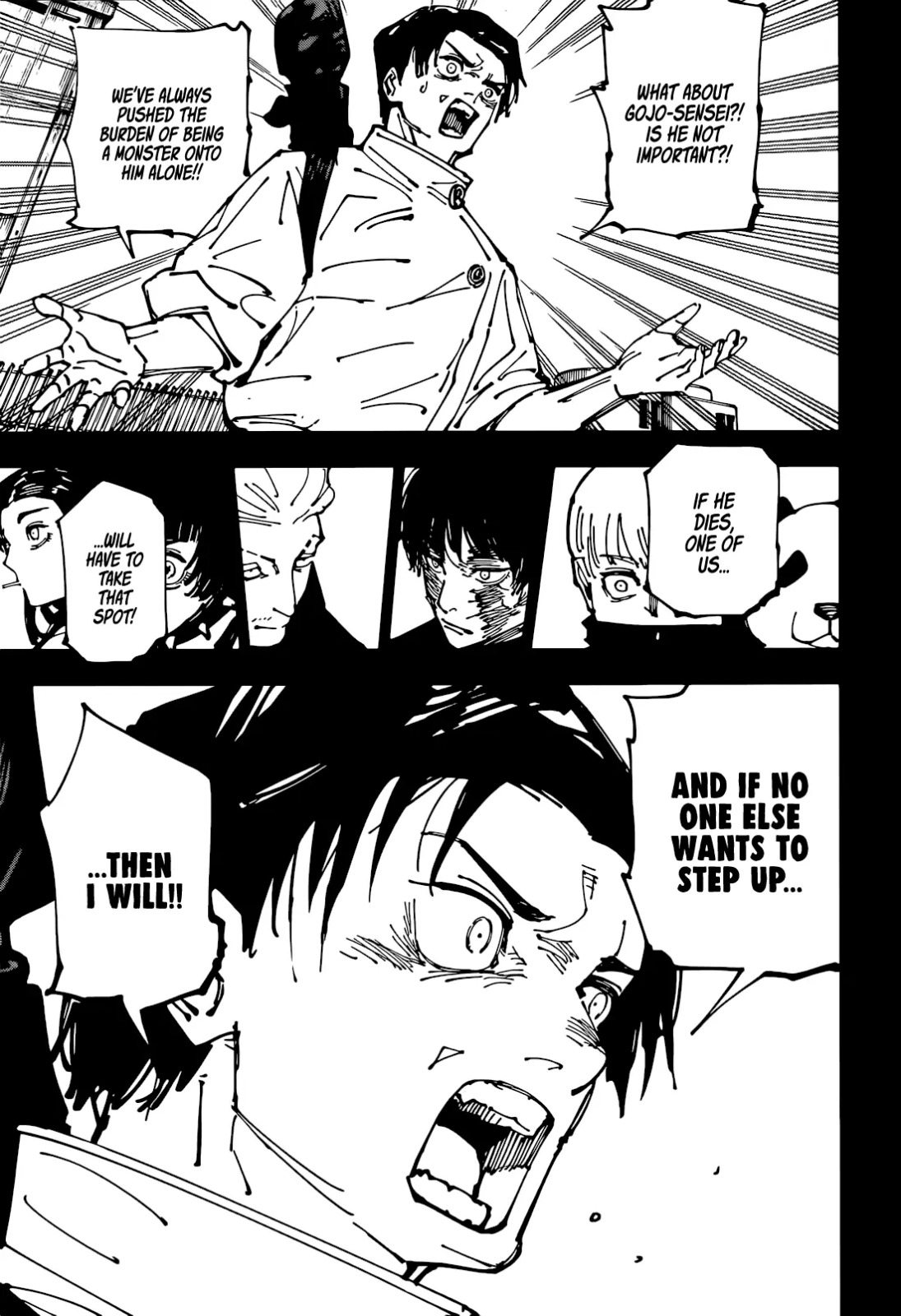 JuJutsu Kaisen Manga Chapter 261