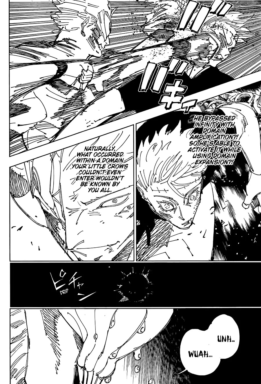 JuJutsu Kaisen Manga Chapter 262