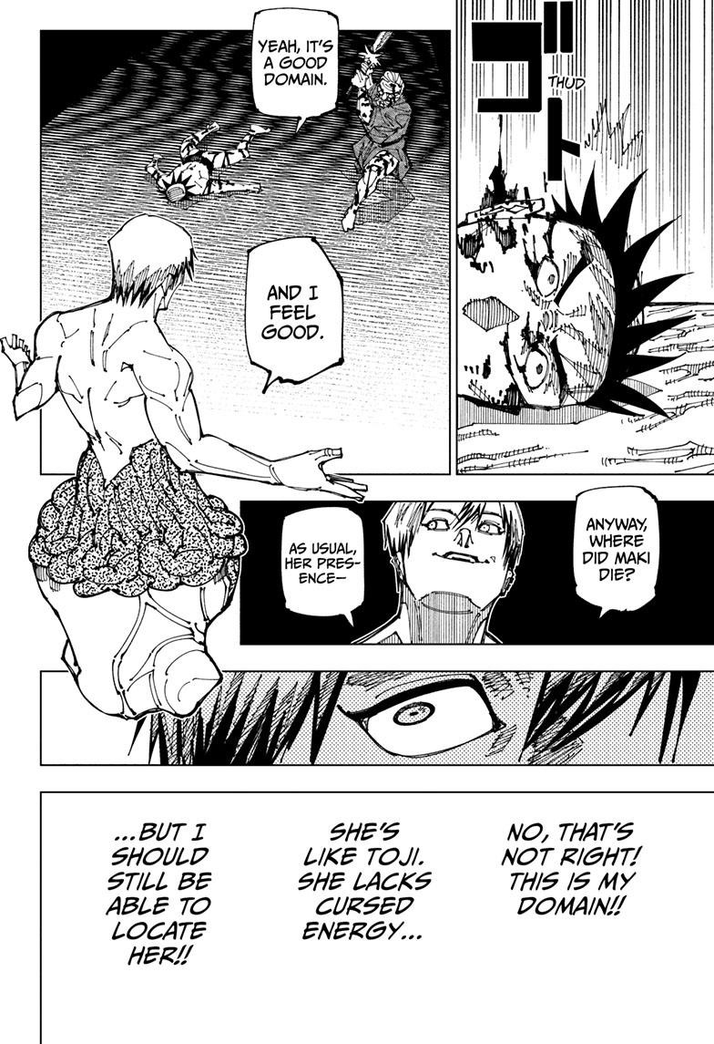 JuJutsu Kaisen Manga Chapter 198