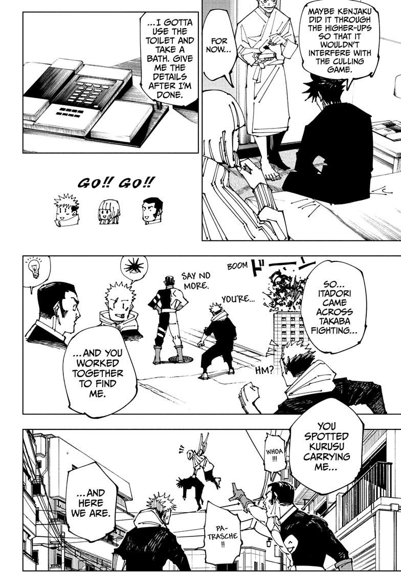 JuJutsu Kaisen Manga Chapter 199