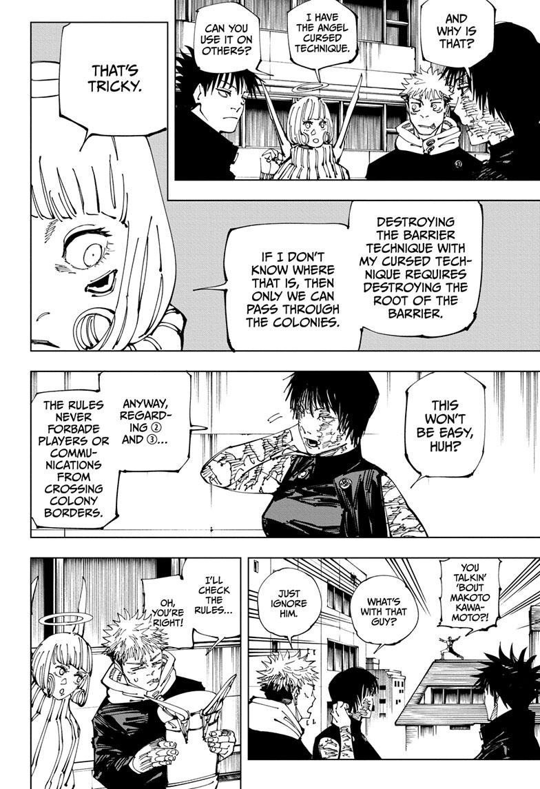 JuJutsu Kaisen Manga Chapter 211