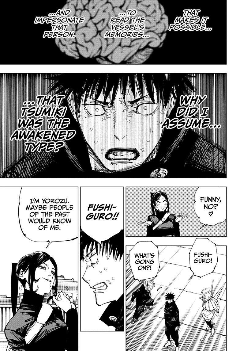 JuJutsu Kaisen Manga Chapter 212