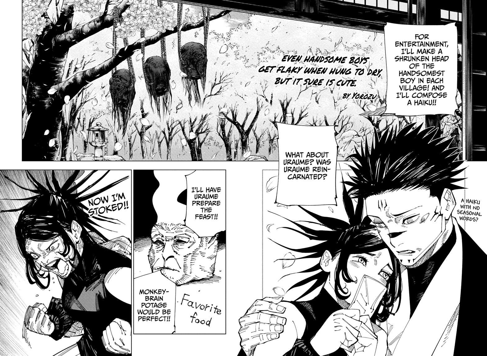 JuJutsu Kaisen Manga Chapter 217