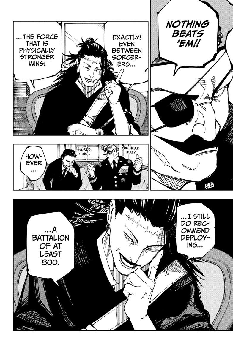 JuJutsu Kaisen Manga Chapter 201