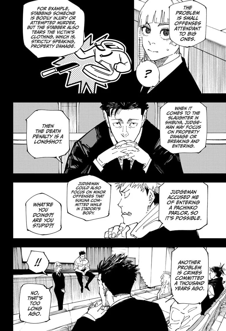 JuJutsu Kaisen Manga Chapter 244