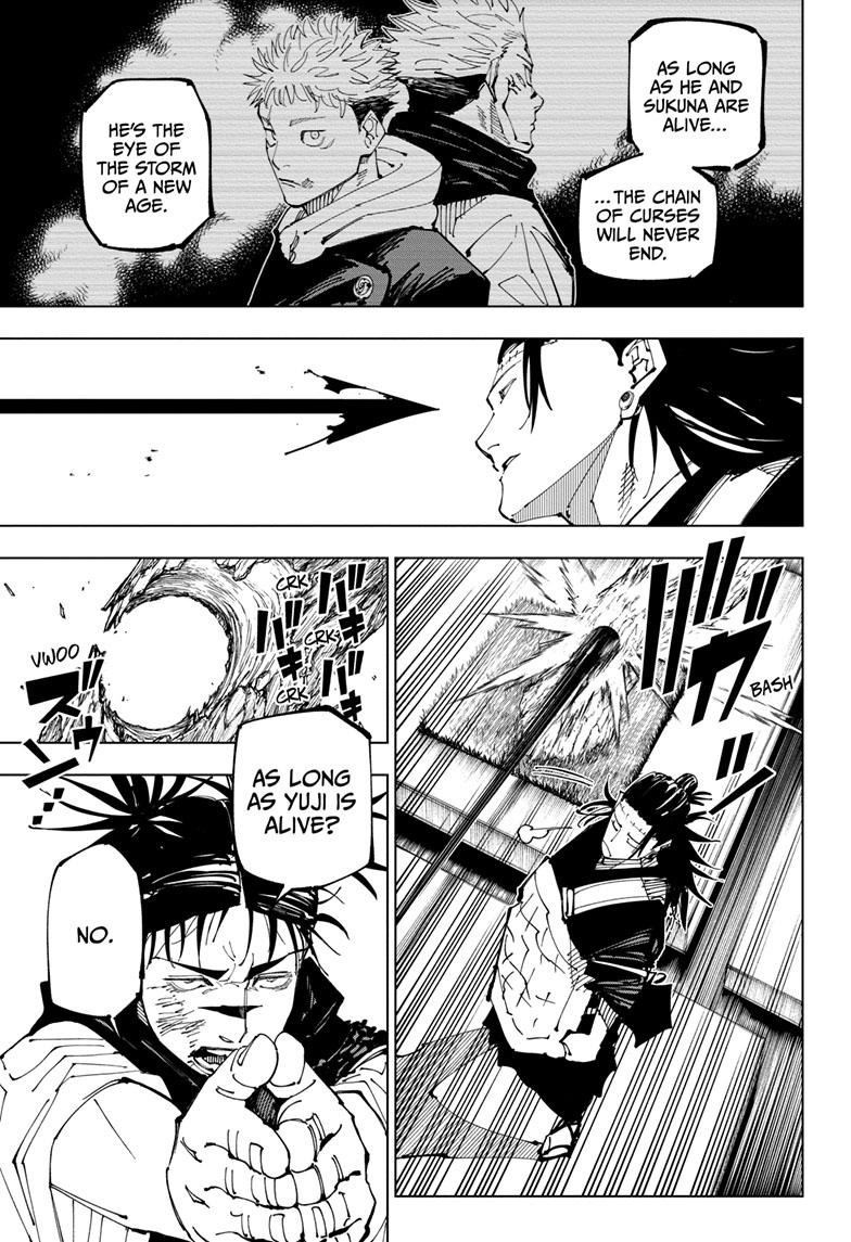 JuJutsu Kaisen Manga Chapter 203