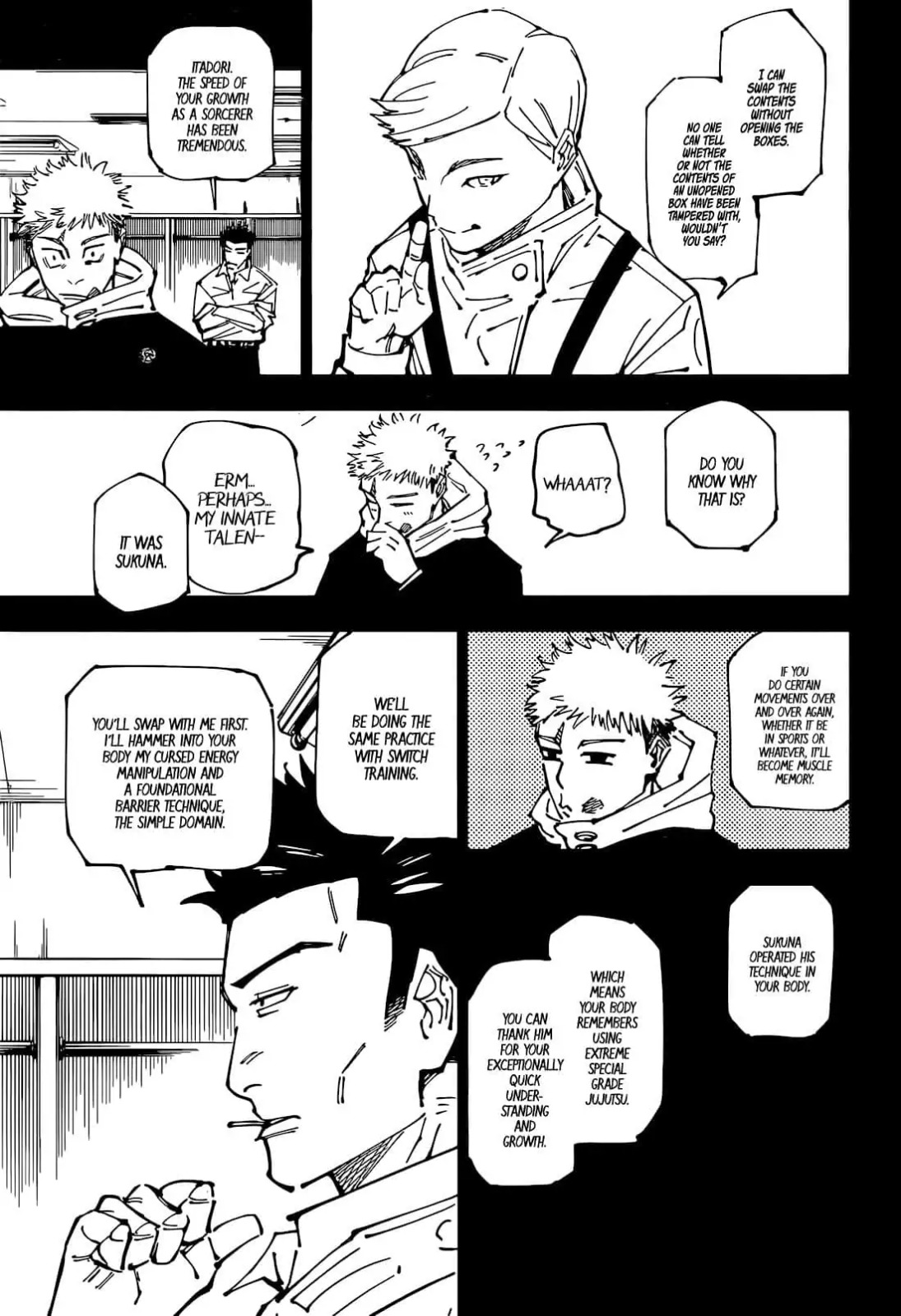 JuJutsu Kaisen Manga Chapter 258