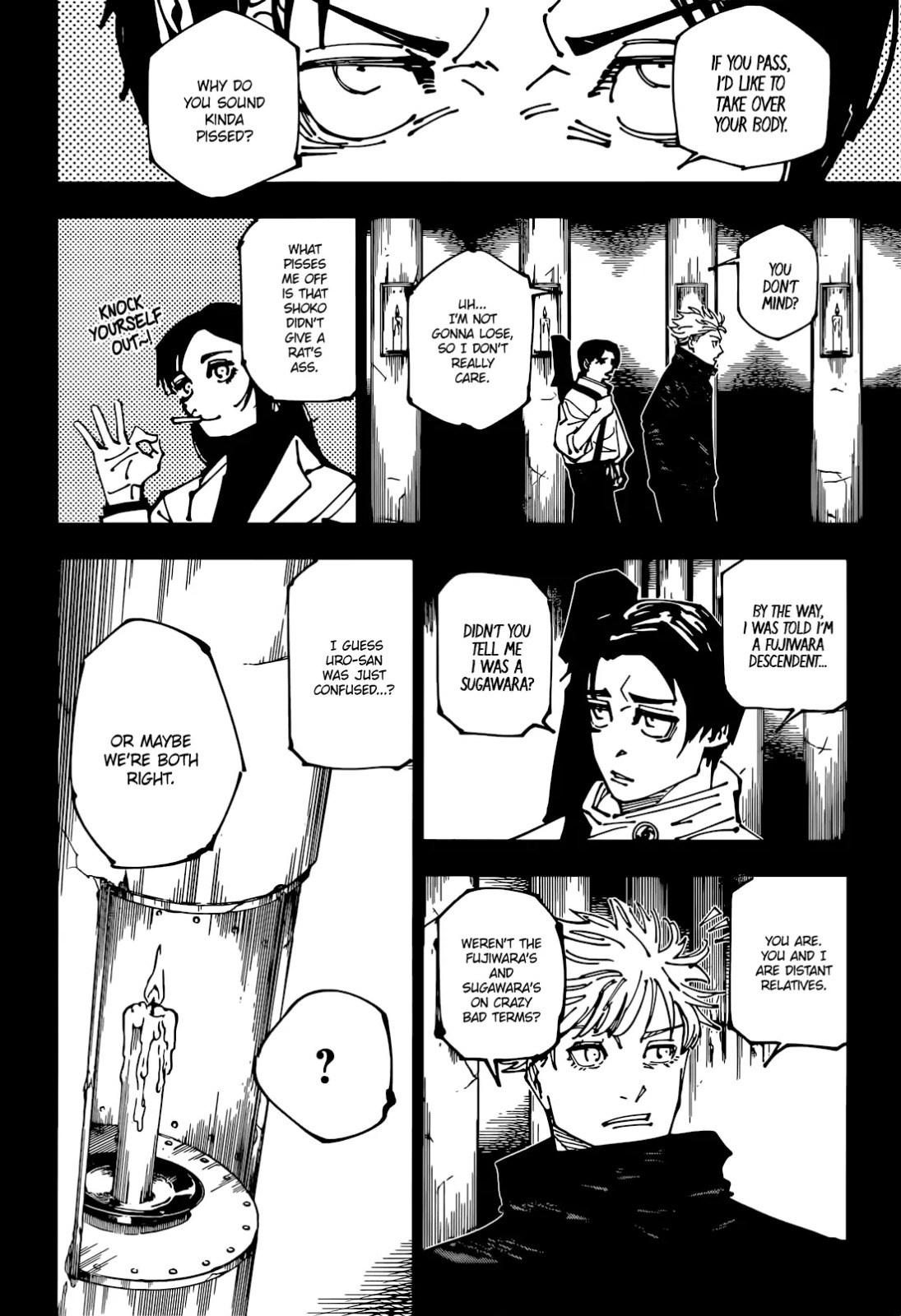 JuJutsu Kaisen Manga Chapter 261