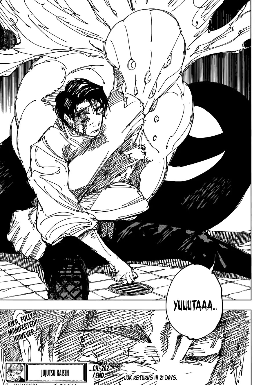 JuJutsu Kaisen Manga Chapter 262
