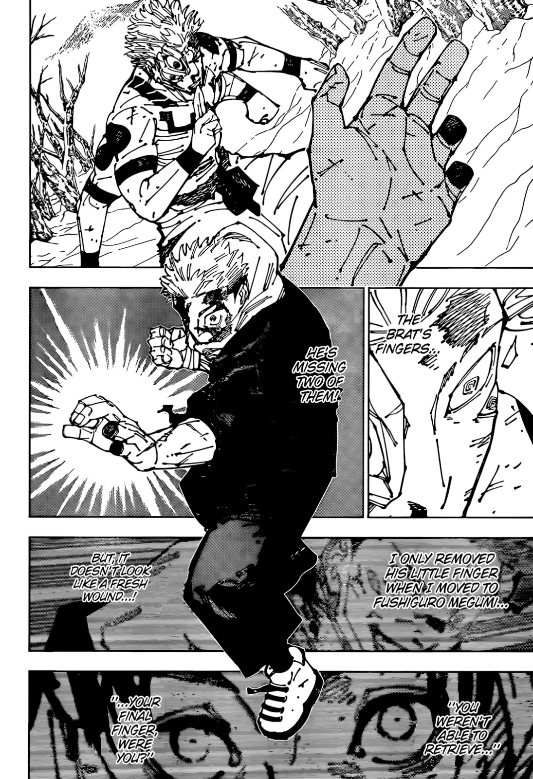 JuJutsu Kaisen Manga Chapter 267