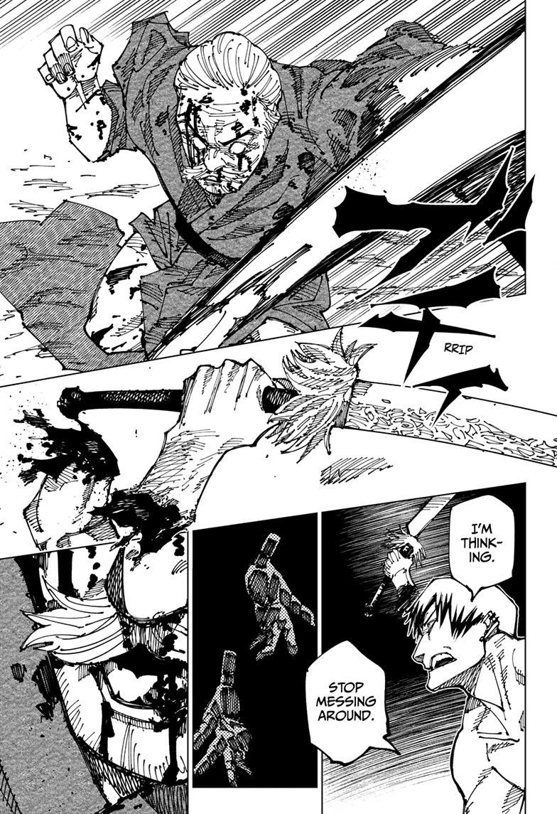 JuJutsu Kaisen Manga Chapter 198