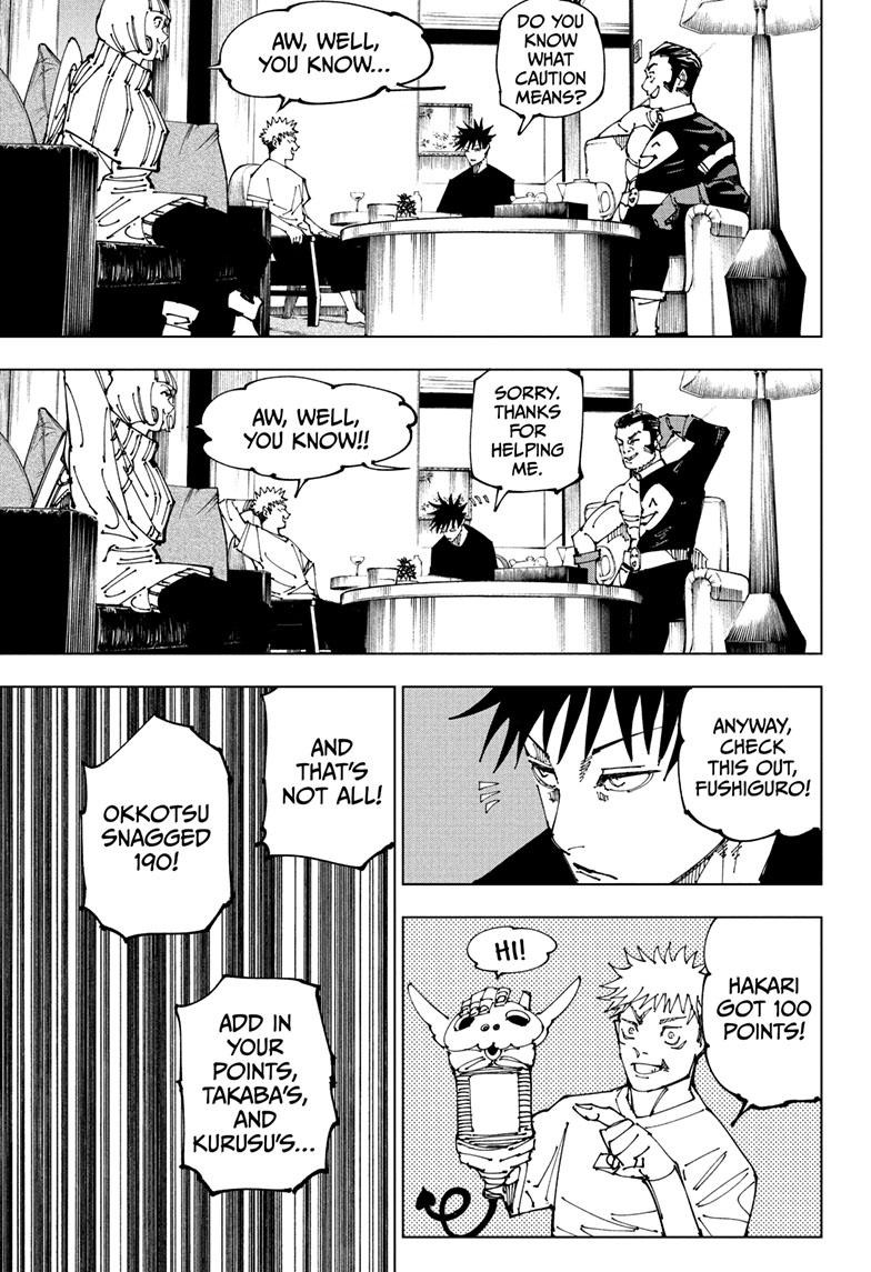 JuJutsu Kaisen Manga Chapter 199