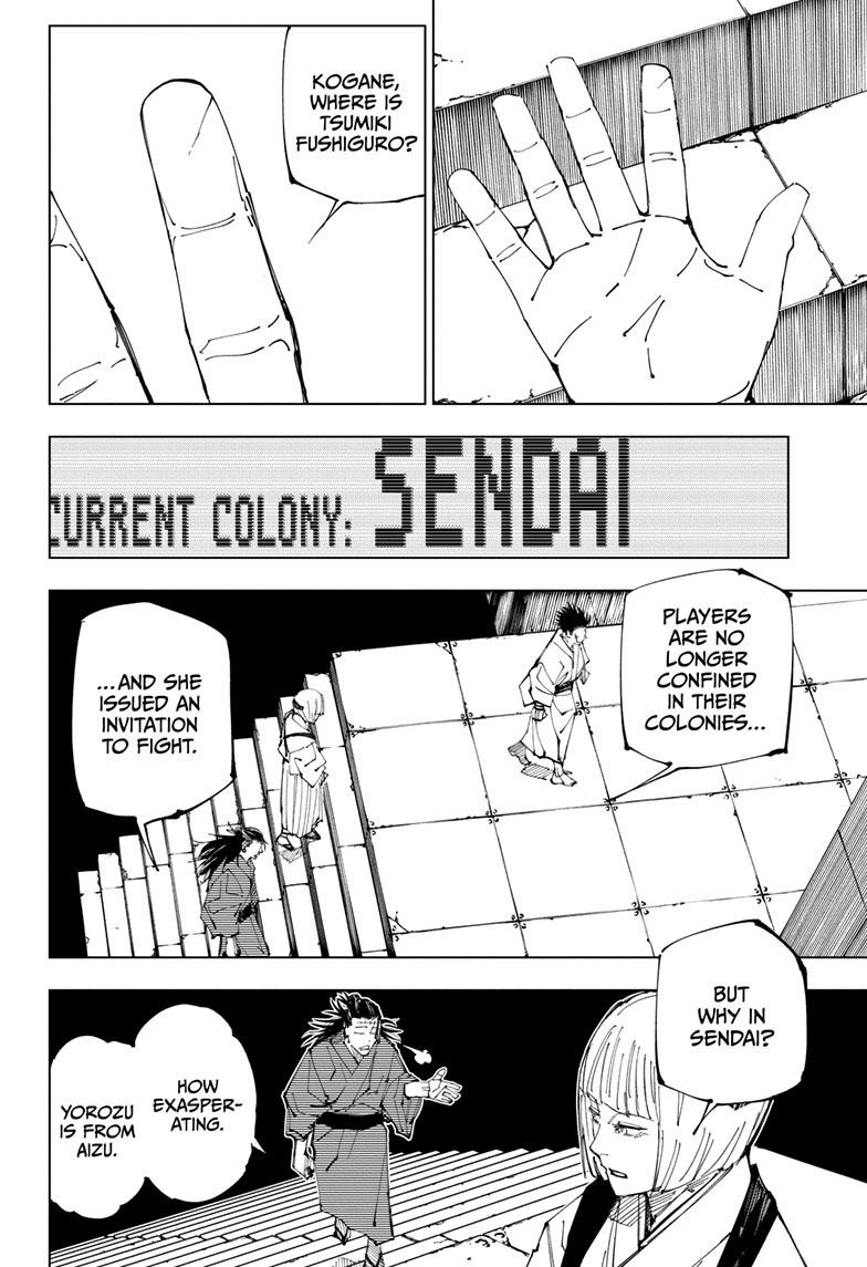 JuJutsu Kaisen Manga Chapter 216