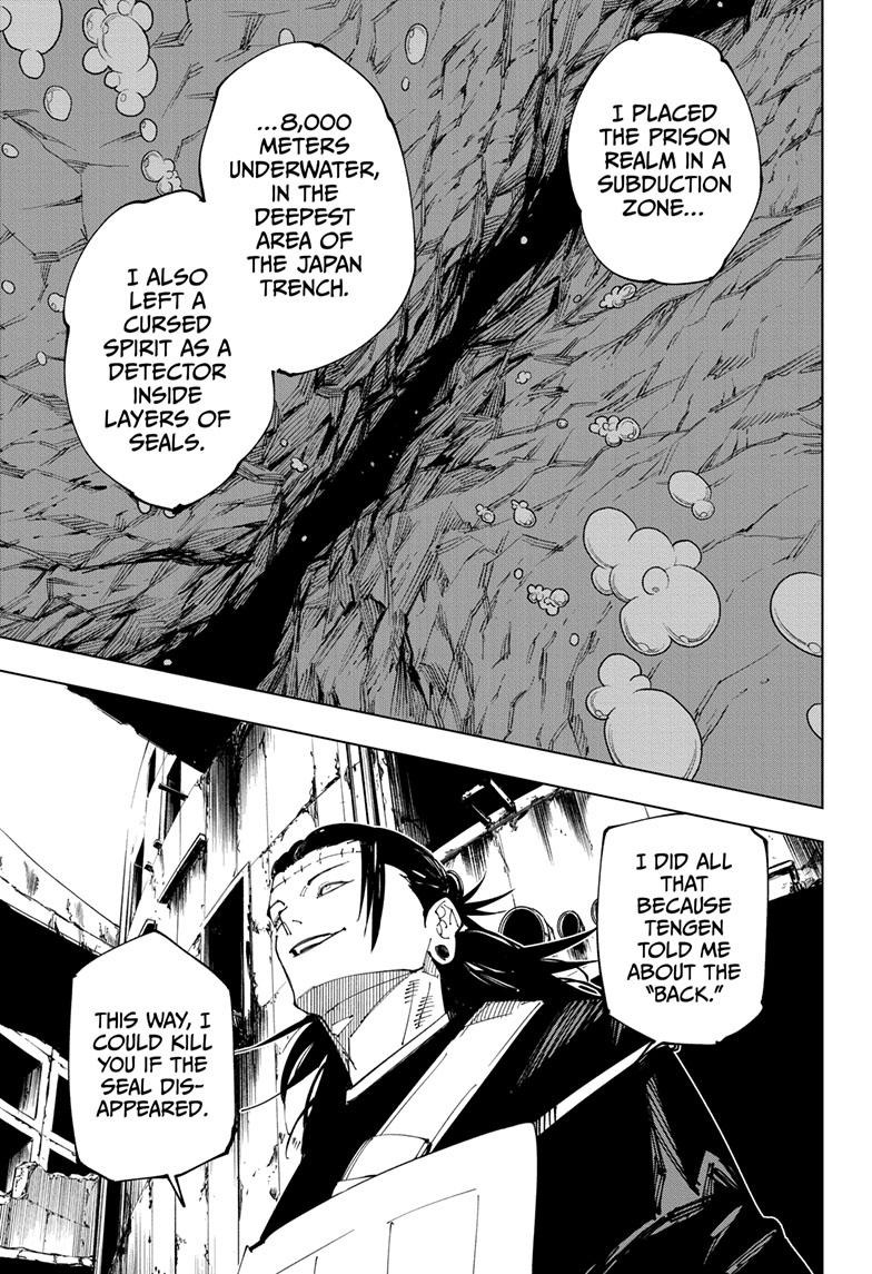 JuJutsu Kaisen Manga Chapter 221
