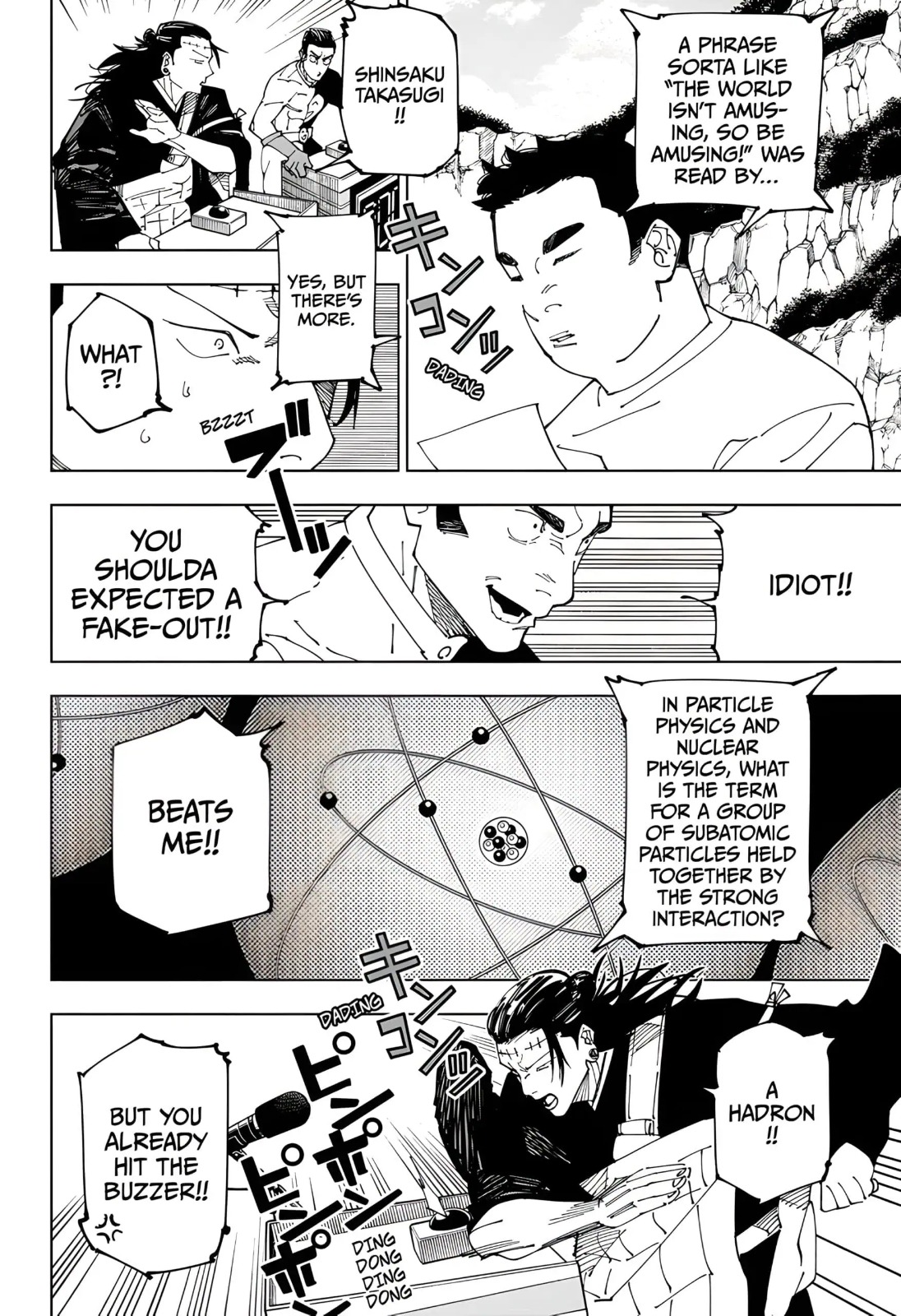 JuJutsu Kaisen Manga Chapter 242