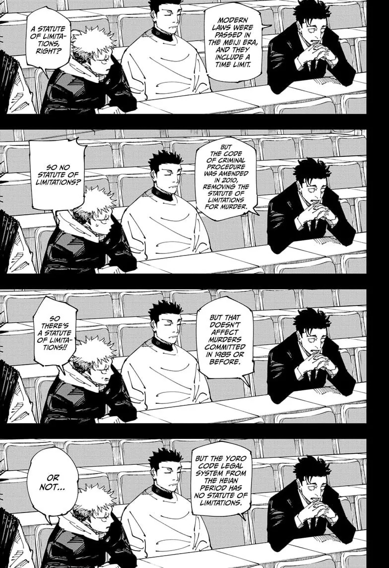 JuJutsu Kaisen Manga Chapter 244