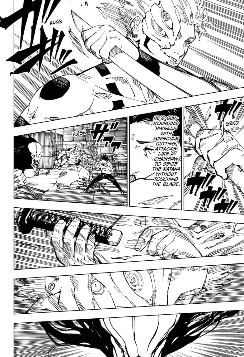JuJutsu Kaisen Manga Chapter 249
