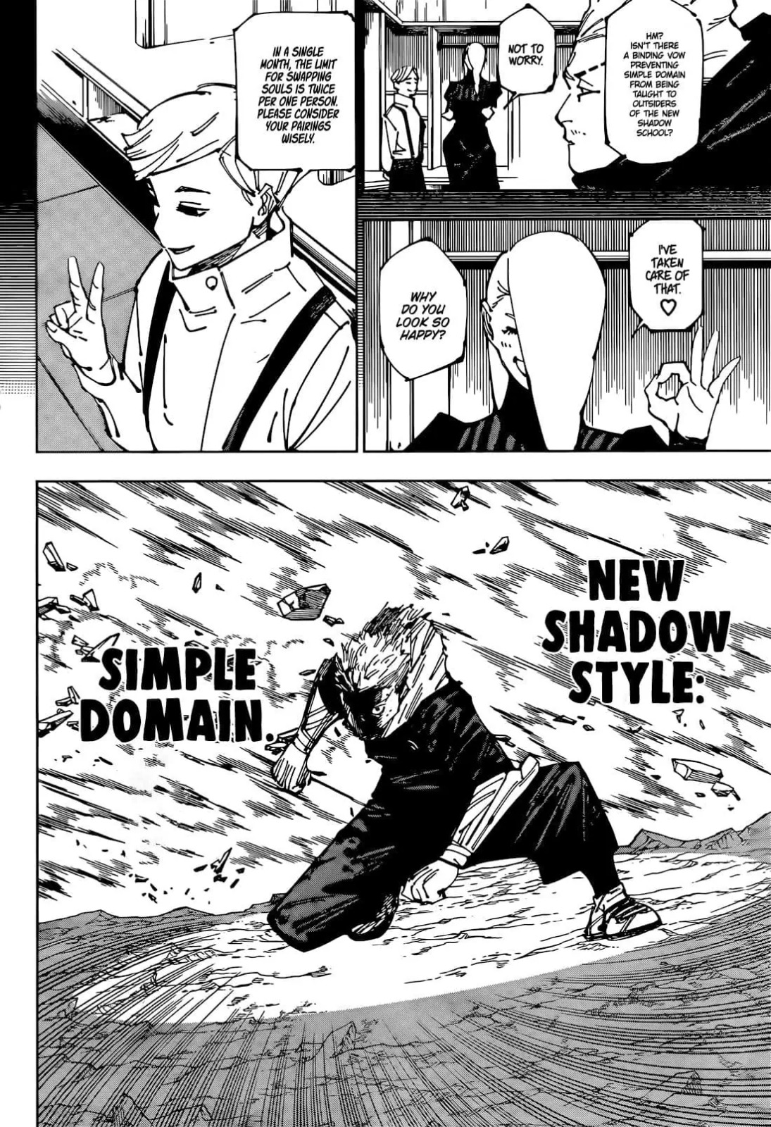 JuJutsu Kaisen Manga Chapter 258