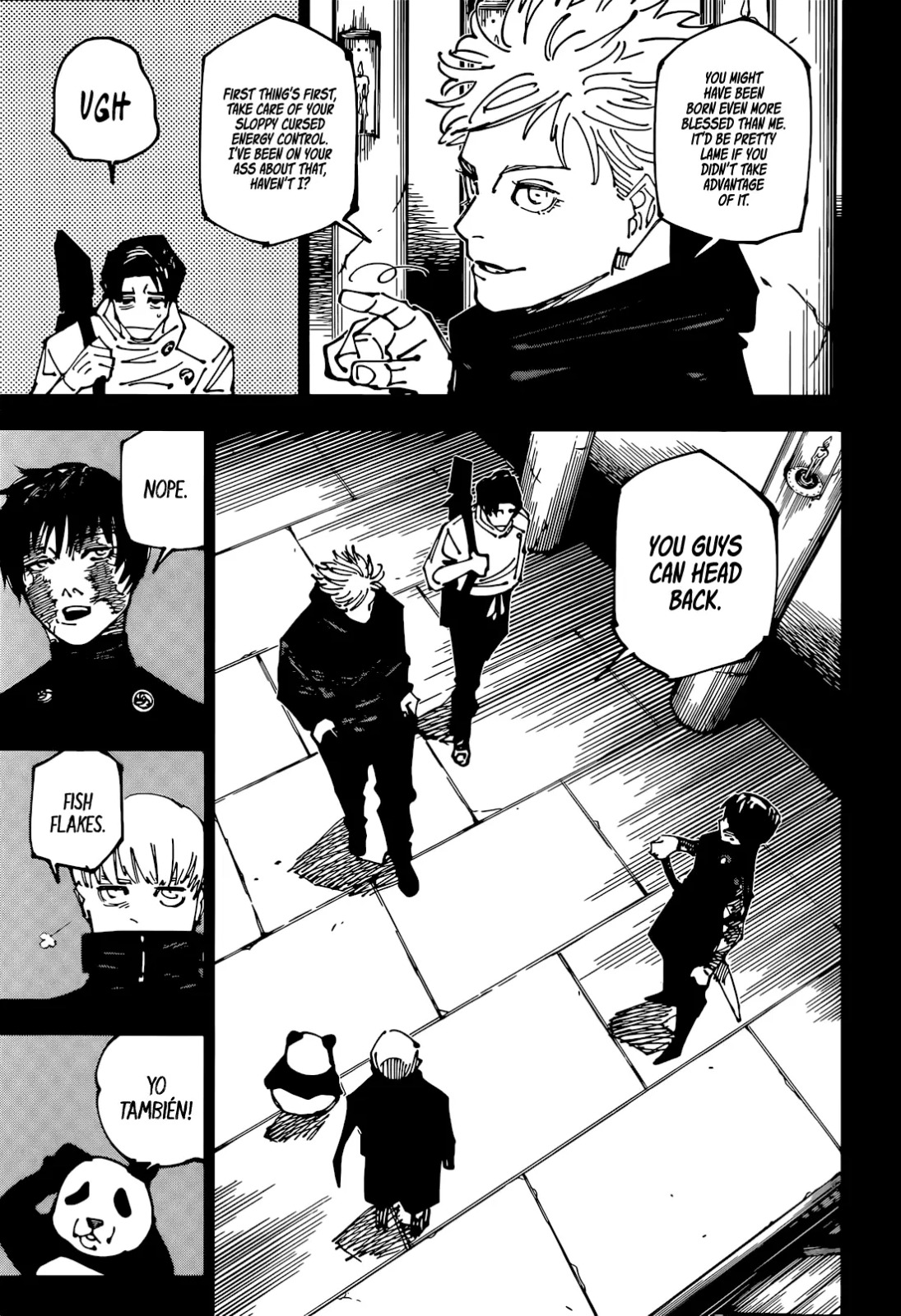 JuJutsu Kaisen Manga Chapter 261