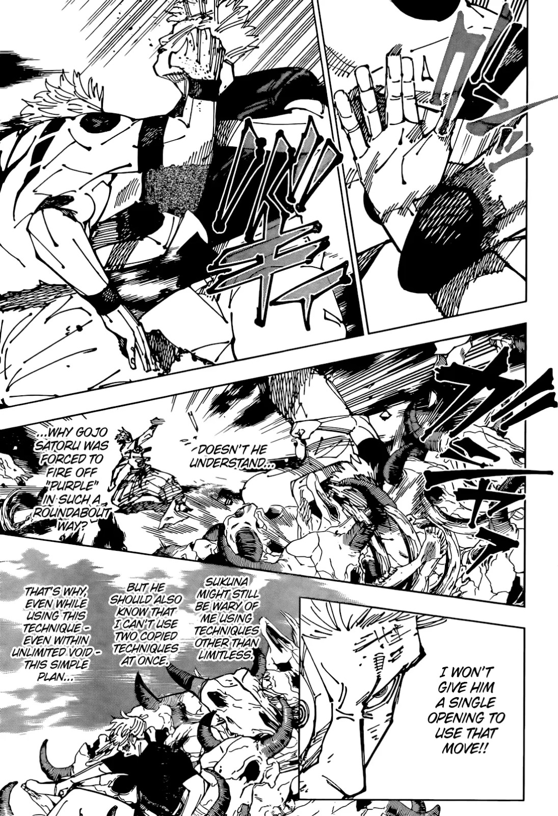 JuJutsu Kaisen Manga Chapter 262.2