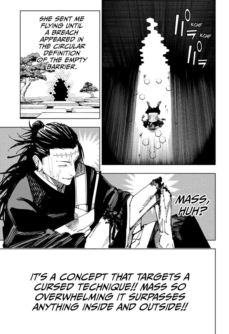 JuJutsu Kaisen Manga Chapter 205