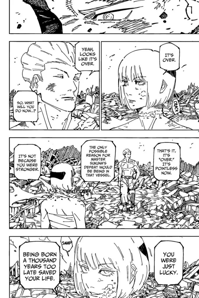 JuJutsu Kaisen Manga Chapter 268