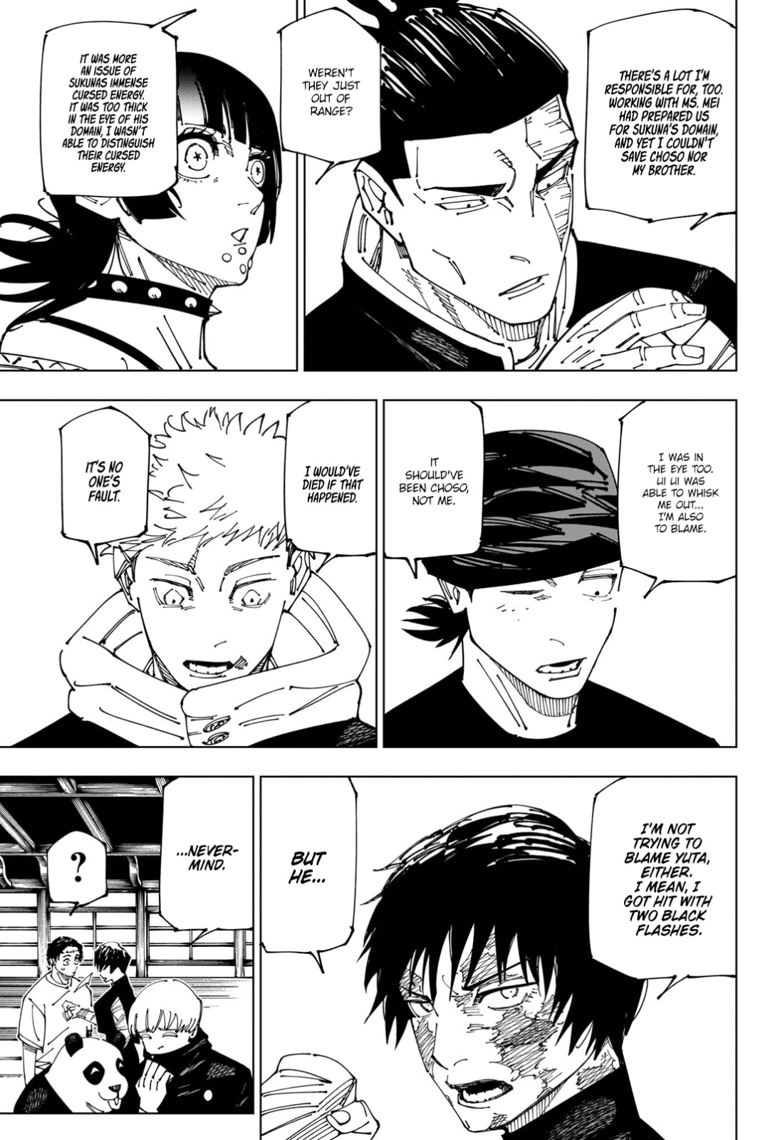 JuJutsu Kaisen Manga Chapter 269
