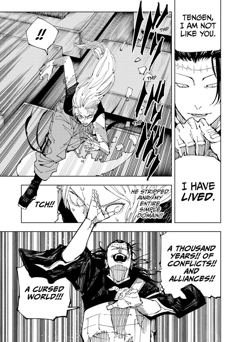 JuJutsu Kaisen Manga Chapter 206