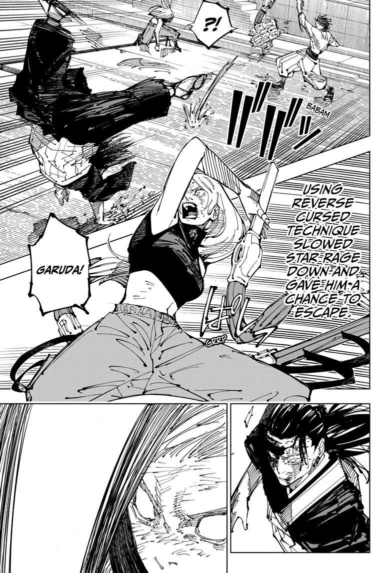 JuJutsu Kaisen Manga Chapter 207